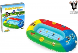 Dziecięca dmuchana łódka z Krecikiem