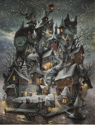 Puzzle Magnolia Wyspa Willoville 1000 elementów