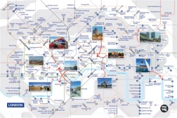 Tischunterlage London