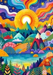 Puzzle Orizzonte Magico 1000 pezzi