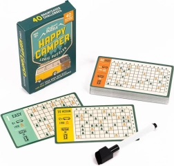 Profesor Puzzle Happy Camper logičke zagonetke – set višekratnih kartica