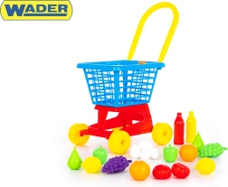 Shopping Cart with Groceries