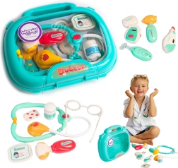 Zestaw małego lekarza z kuferkiem Woopie