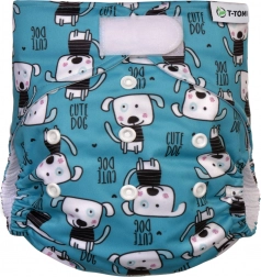 T-TOMI Couche AIO culotte - set de change à scratch Dogs