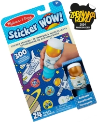 Sticker Wow creative set with stamp and stickers – astronaut