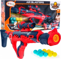 Manual rifle for kids 6+ Spring mechanism + sight + 12 foam darts