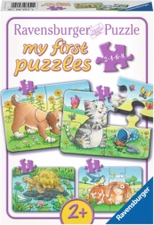 Moje prve puzzle kućni ljubimci 4u1 RAVENSBURGER