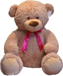 Pluchen beer Norbert beige 75 cm