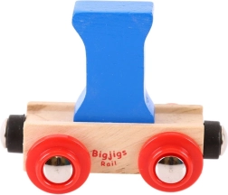 I Letter Wagon for Bigjigs Rail Wooden Train Set