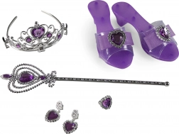 Set da principessa con accessori viola
