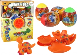 Izvaljajuća jaja dinosaura s šarenom ljuskom - set od 12 komada