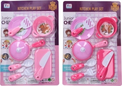 Set de vaisselle rose pour enfants