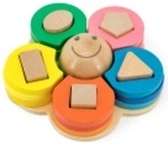 Wooden Flower Puzzle