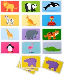 Card Game Snap! Wild Animals