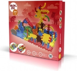 Plastic Construction Set BLOK 4 Zoo, 235 pieces