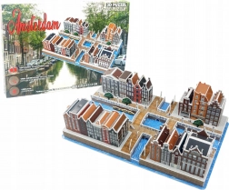 3D-Puzzle Amsterodam Kanalbezirk 107 Teile
