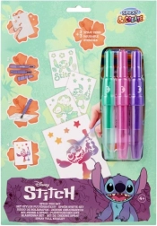 Teken set met blaaspennen Stitch A4