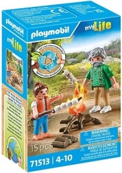 Zestaw figurek PLAYMOBIL Ogień z marshmallows
