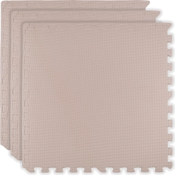 Tapis de jeu en mousse HUMBI 180 × 60 cm, grands puzzles étanches, 3 pcs, rose clair