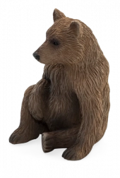 Mojo grizzly cub figurine