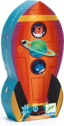 Puzzle Svemirska raketa DJECO - 16 dijelova