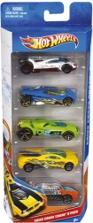 Hot Wheels five-car die-cast collection