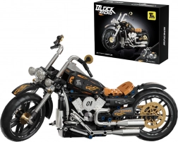 Klocki czarny motocykl 455 elementów