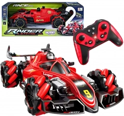 Op afstand bestuurbare stuntauto RAIDER met rookeffect