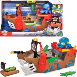 Dickie pirate ship with racetrack and light and sound effects