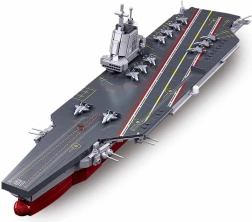 Sluban Model Bricks aircraft carrier Fujian construction set