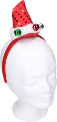 Carnival Headband with Mini Hat and Jingle Bells