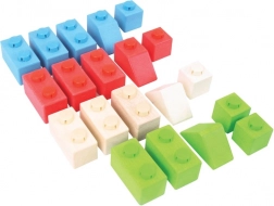 Bigjigs Baby Wooden Construction Primary Set