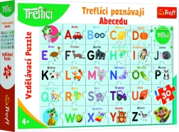 Puzzle Treflíci uče abecedu 30 komada