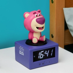 Light-Up Desktop Alarm Clock with Bear Lotso