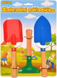 Kinder metalen tuingereedschap 3 stuks