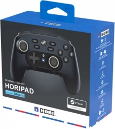 HORIPAD Pro Wireless Controller for Steam – Midnight Black