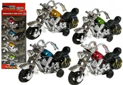 Súprava motocyklov s naťahovacím mechanizmom, 4 kusy