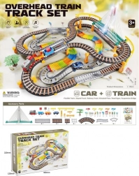 pista ferroviaria elettrica 192 pezzi