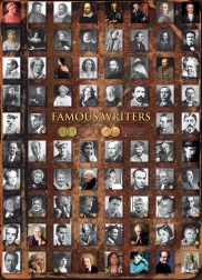 EUROGRAPHICS Puzzle Famous Writers 1000 Pieces