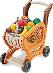 Children's Shopping Cart Woopie with Movable Parts and 42 Accessories