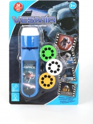 Torcia e proiettore dello spazio – set di proiezione per bambini