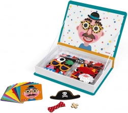 JANOD Magnetibook Zabavna lica - Dječaci