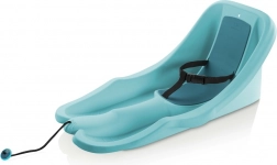 Baby rider Monster Titan blå med ryglæn og sele