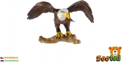 Plastic Bald Eagle Figurine 8 cm