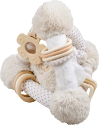 Bigjigs Baby dreamy puppy – rattle pyramid