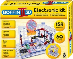 Boffin II 3D – electronic construction kit with 3D effects and projects