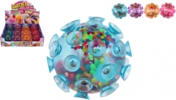 Antistresna stiska lopta s vakuumskim čepićima 7 cm