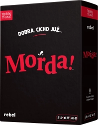 Morda! adult party card game by Rebel