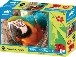 Parrot 3D Puzzle 48 Pieces