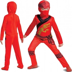 Børnekostume NINJAGO Kai 127–136 cm (7–8 år)